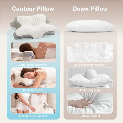 The Pillow That Silences Snoring - By Fixing Your Sleep Posture | 10 Year Sale 60% OFF