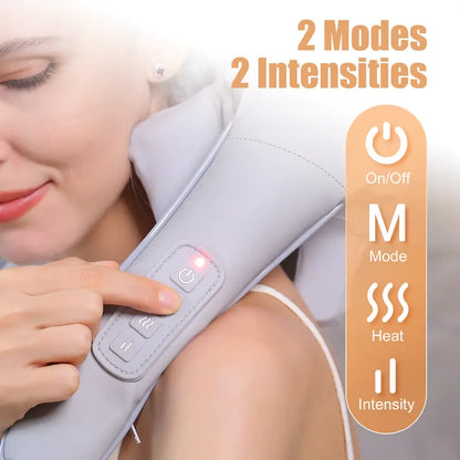 Nurvara™ Heated 6D Neck Massager