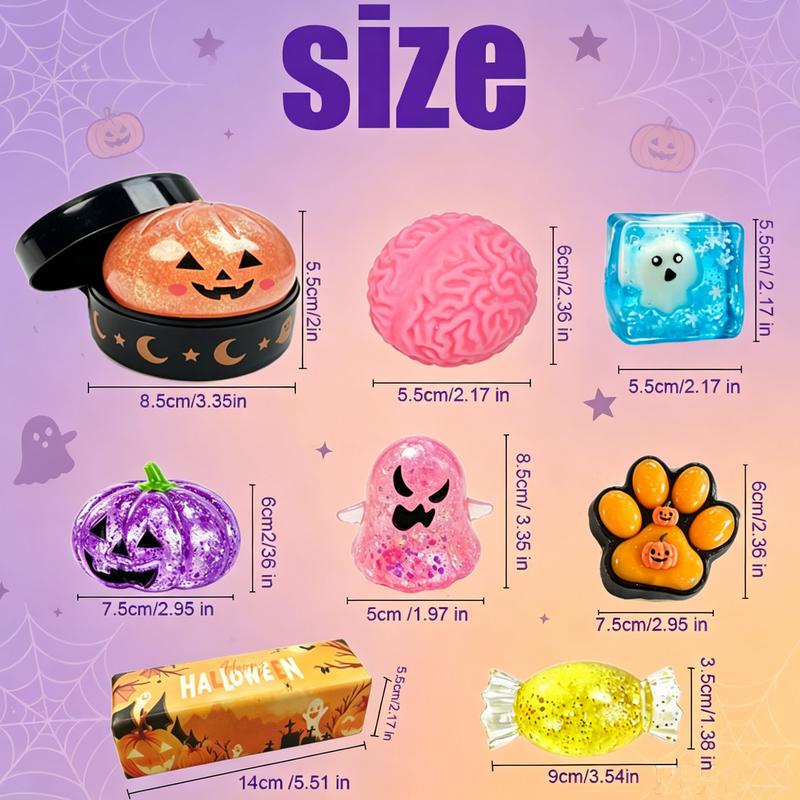Halloween Squishy 8 - Pack