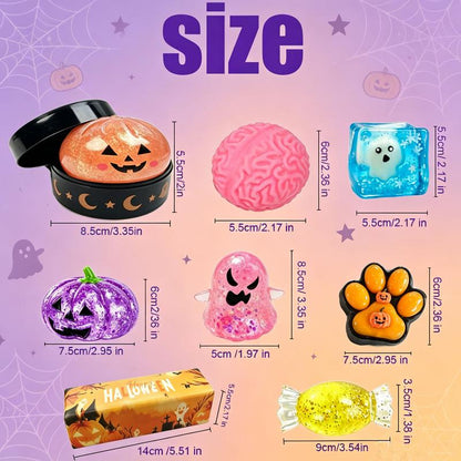 Halloween Squishy 8 - Pack
