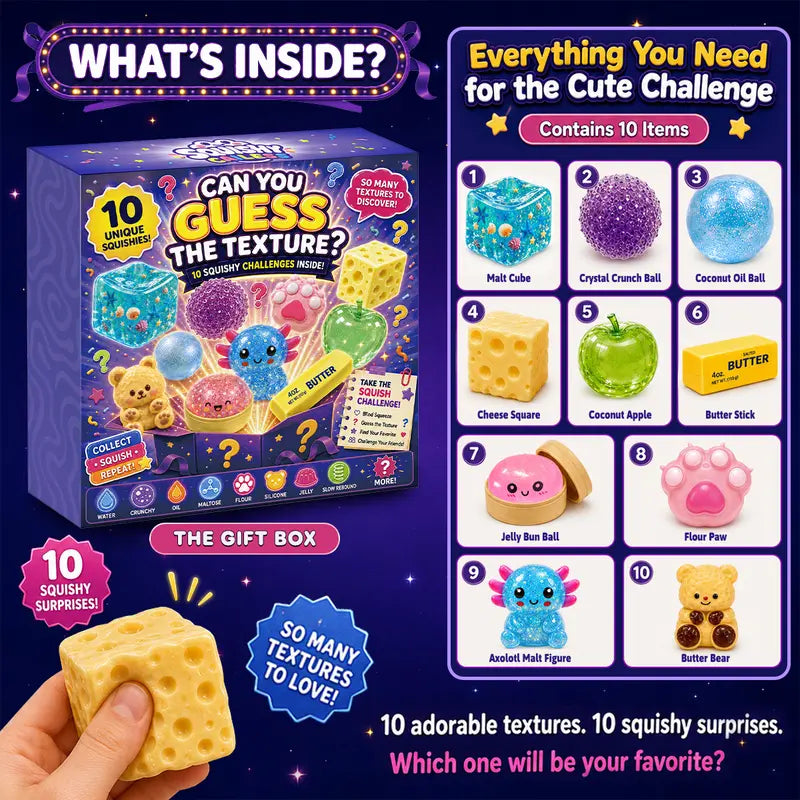Mixed Squishies 10 - Pack