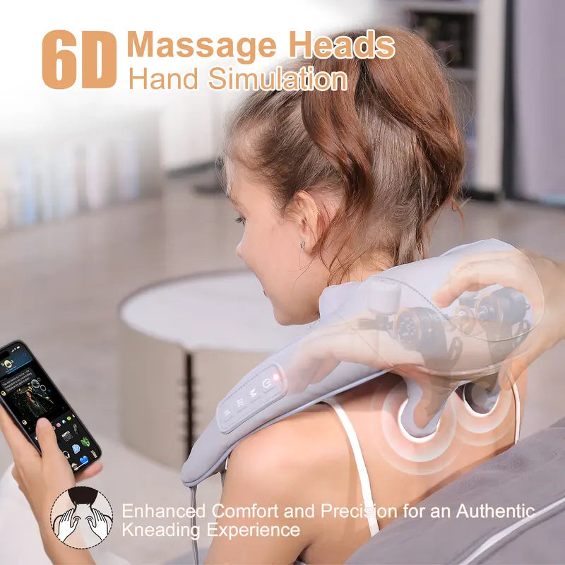 Nurvara™ Heated 6D Neck Massager