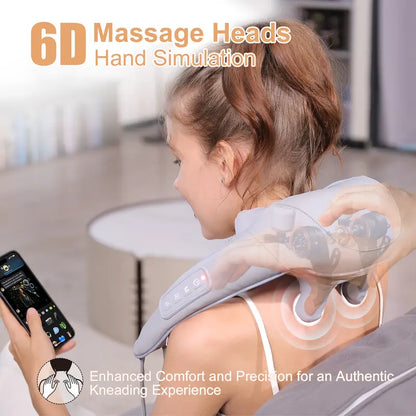 Nurvara™ Heated 6D Neck Massager