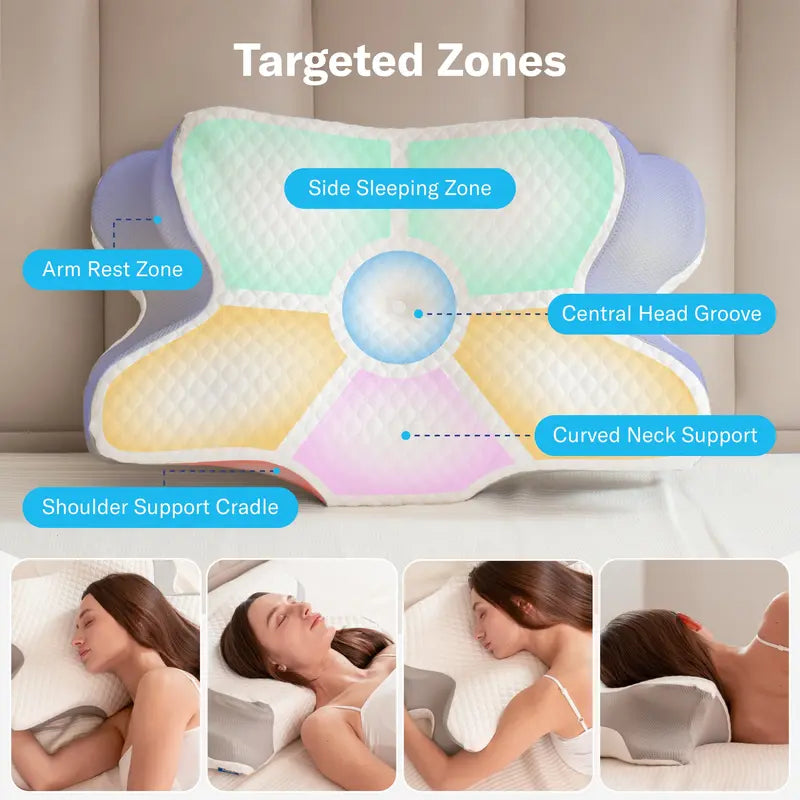 The Pillow That Silences Snoring - By Fixing Your Sleep Posture | 10 Year Sale 60% OFF