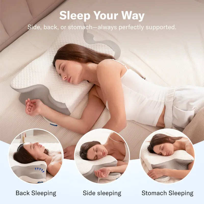 The Pillow That Silences Snoring - By Fixing Your Sleep Posture | 10 Year Sale 60% OFF