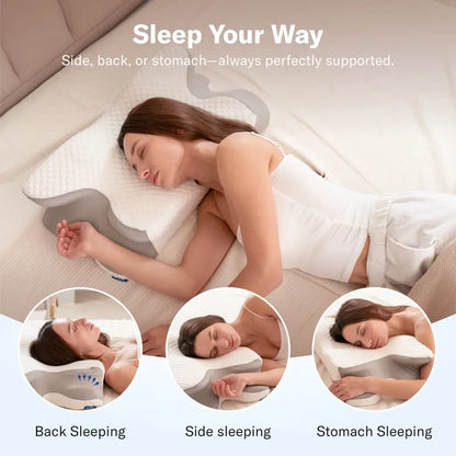 The Pillow That Silences Snoring - By Fixing Your Sleep Posture | 10 Year Sale 60% OFF