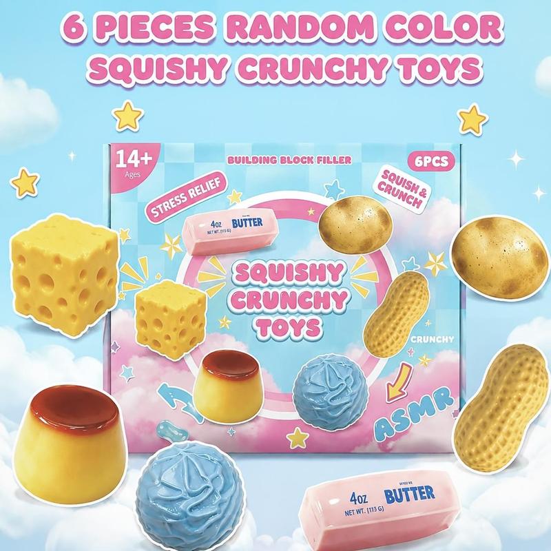 Food Squishies 6-Pack